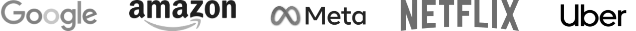 Google, Amazon, Meta, Netflix, and Uber